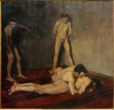 Scuola di lotta da Max Slevogt